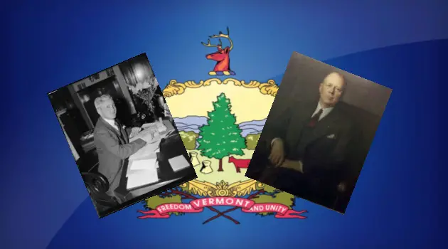 Vermont Republicans Ernest Gibson Jr. and Mortimer Proctor squared off in the 1946 election.
