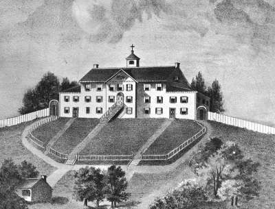 Cambridge Ursuline Convent. (Courtesy of Massachusetts Historical Society, Boston Public Library Archives.)