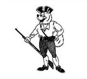 UConn Huskies logo in the '60s