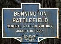 Bennington_Battlefield_Marker