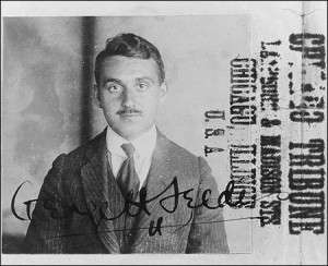 George Seldes Chicago Tribune Press Card.