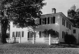 The Franklin Pierce Homestead, where the revolutionary war veterans dined