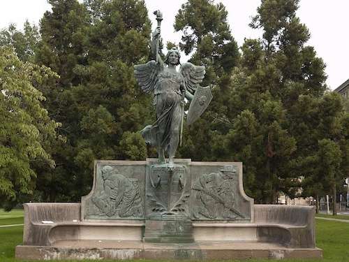 Bushnell Park statue