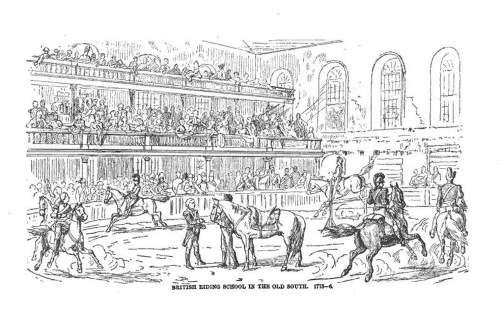 Old South Meeting House, American Revolution interior in Boston. Licensed under PD-US via Wikipedia.