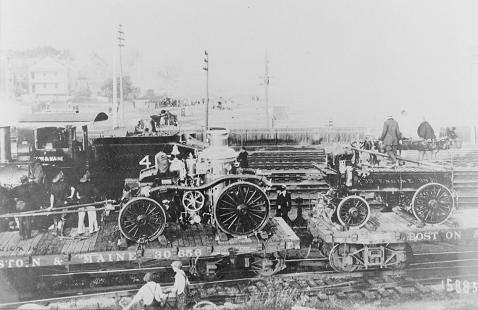 Fire apparatus used to put out the Salem fire.