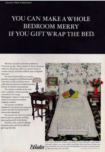 Bates bedspread merry