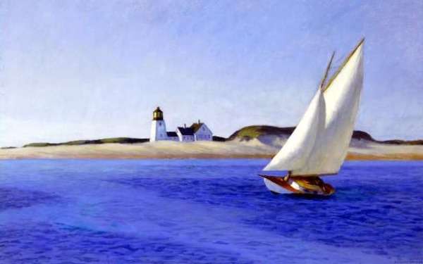 summer-hopper 'The Long Leg' by Edward Hopper, courtesy Huntington Library, Art Collections and Botanical Gardens.
