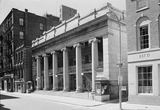 Westminster Arcade. Photo courtesy Library of Congress.