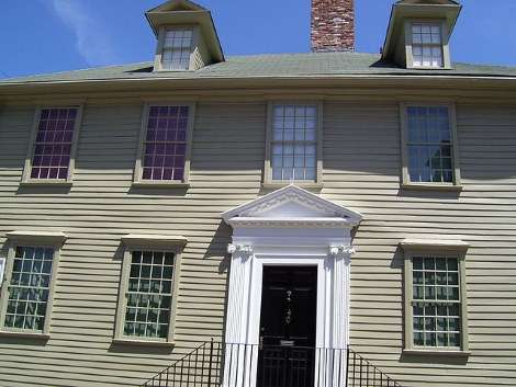 The Lucas-Johnston Loyalist house.