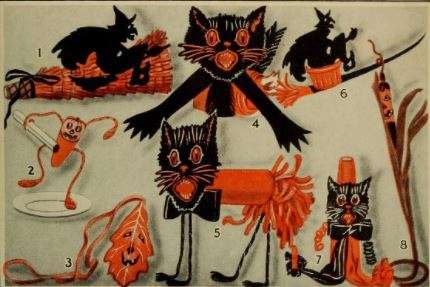 The Halloween Ephemera Factory An Empire Built On Orange Crepe