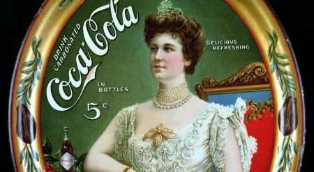 Lillian Nordica advertises Coca-Cola.